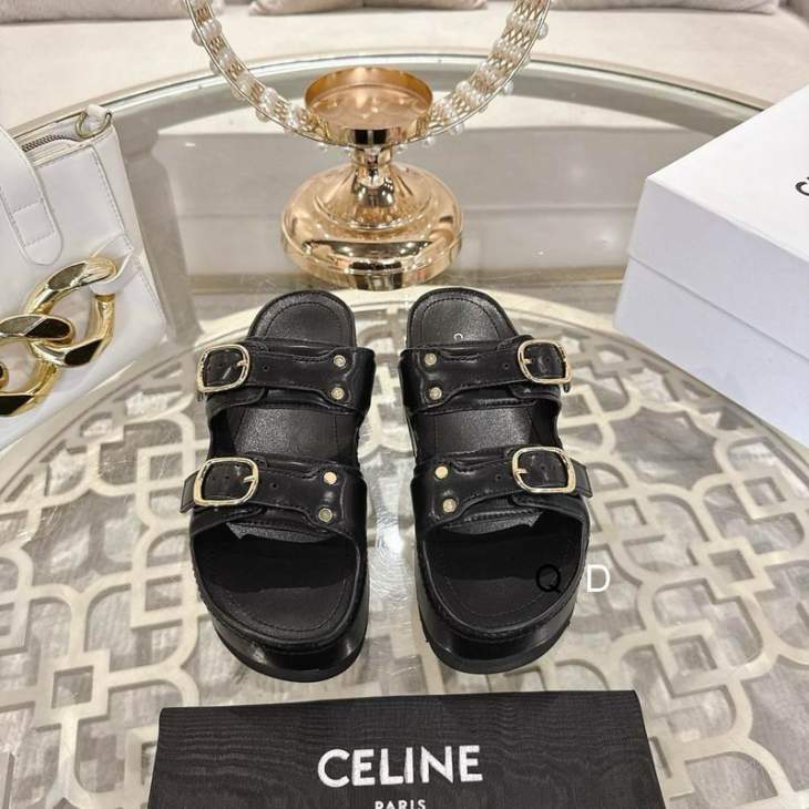 Picture of Celine Slippers _SKUCelinesz35-40GDT04013263